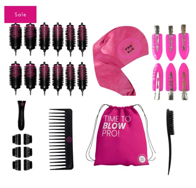 PRO BLO BLOWDRY BRUSH SET SAVER BUNDLE LIMITED EDITION - 12 set