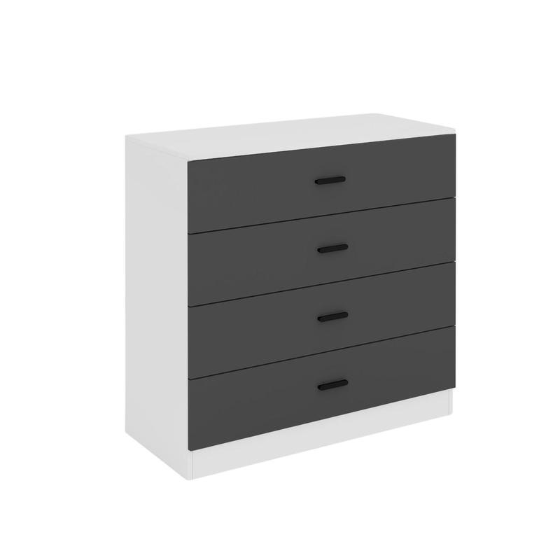 Contemporary White Chest of 4 Drawers For Good Storage 6