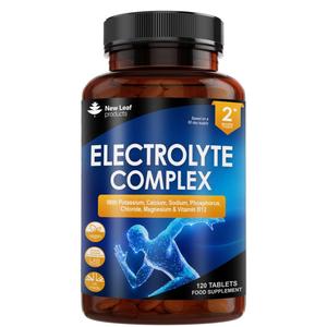Electrolytes Complex - 180 High Strength Electrolyte Tablets - Enriched with Essential Minerals