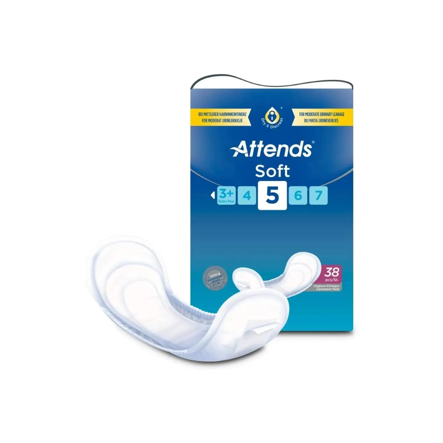 Attends Soft 5 Pads 38 Pack