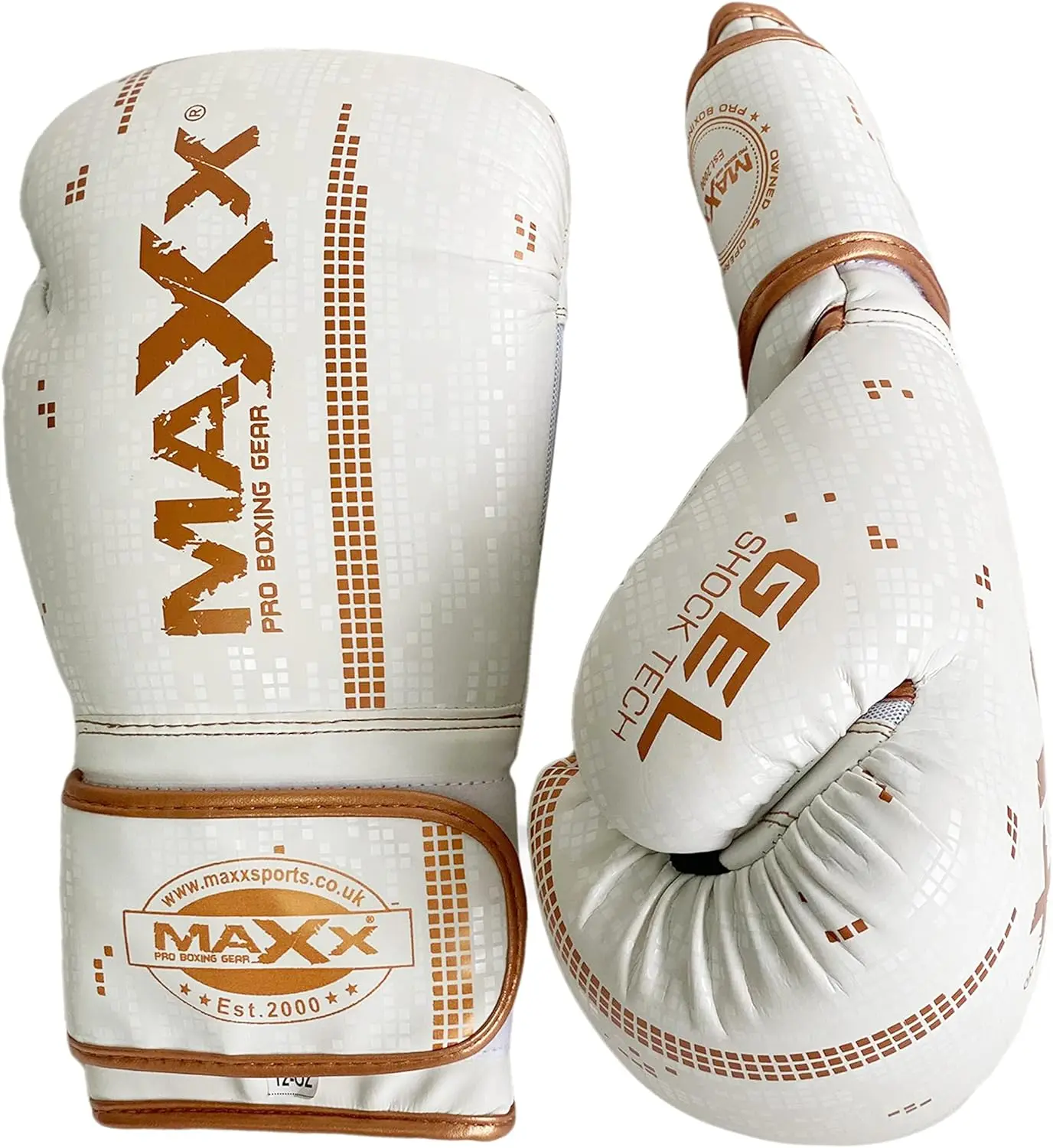 Maxx Boxing Gloves Pixel Range Rex Leather Training Boxing Gloves Sparring Gloves Martial Art Gloves, Muay Thai Mma Kickboxing Punch Bag Gloves 4 6 8 10 12 14 16 Oz