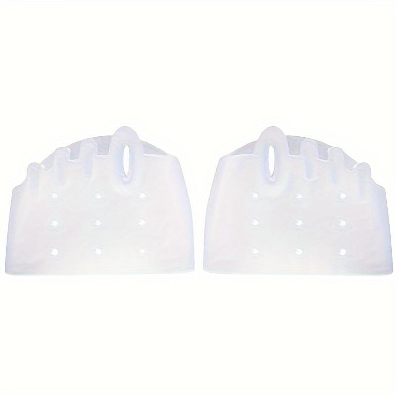 Silicone Gel Toe Separator Pads, 2pcs Set with Honeycomb Breathable Design, Universal Foot Care Toe Spacers for Men and Women, Comfortable and Durable, Latex-Free, Washable and Reusable 2