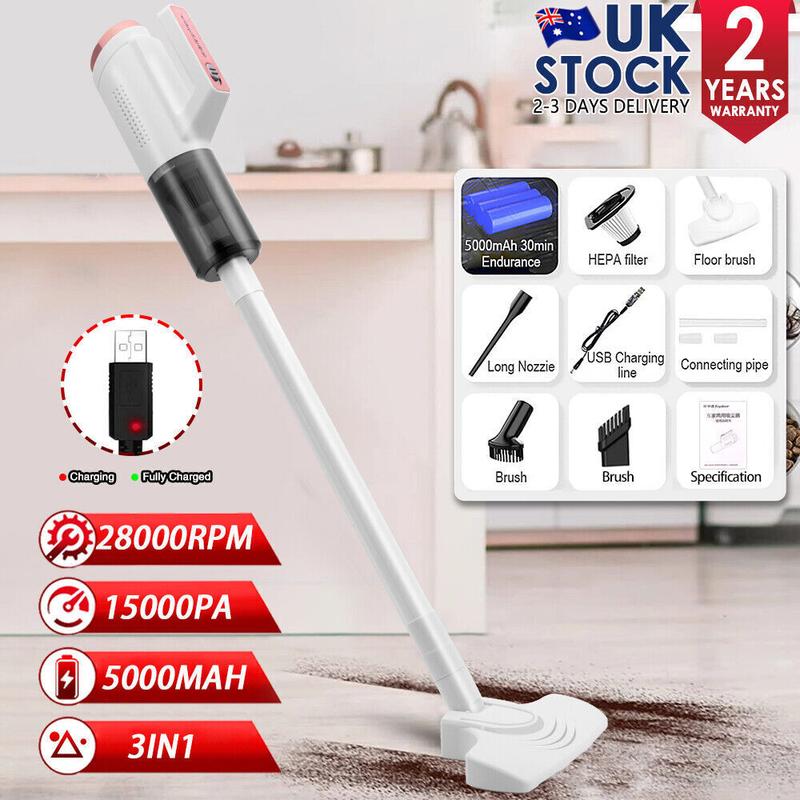 Product Introduction of Cordless Stick Vacuum Cleaner Wireless Vacuum Cleaner Upright Anti Hair Wrap Set 26