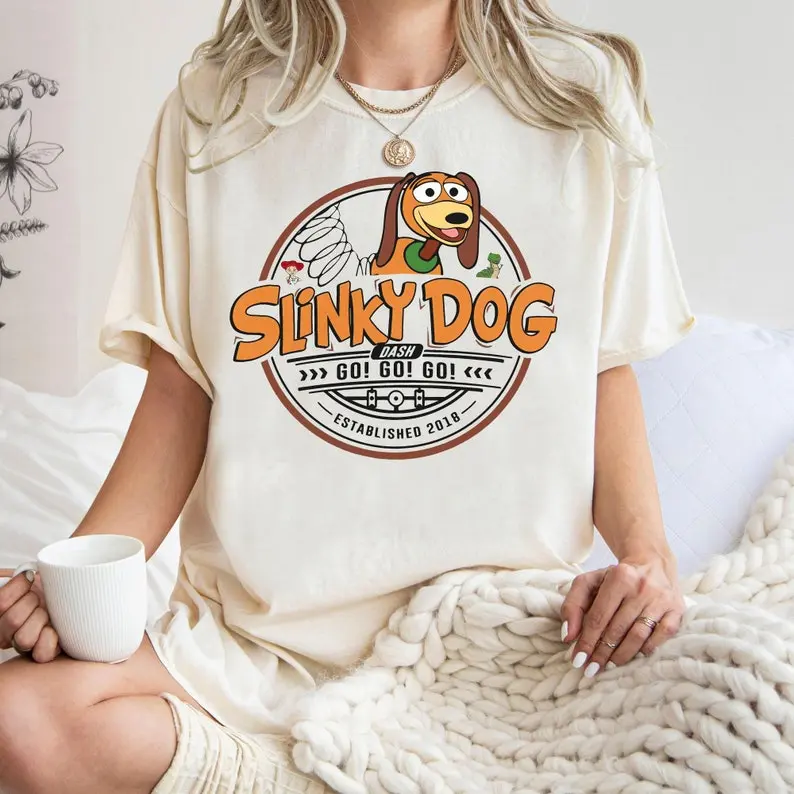 Retro  Toy Story Slinky Shirt, Toy Story Slinky Dog Dash T-shirt, Comfort Colors Tee