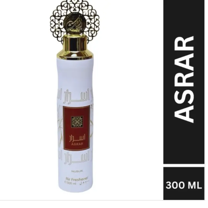 Asrar Nusuk Air Freshener Spray for a Refreshing Aroma 1