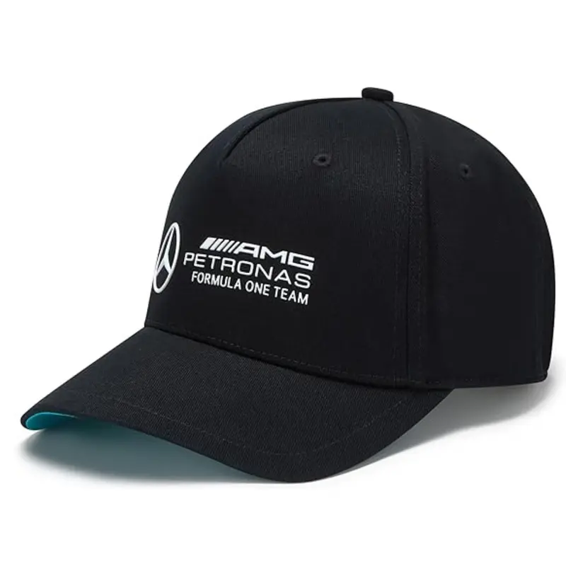 Mercedes AMG Petronas F1 Kid's Large Logo Cap | Black | 2024 2