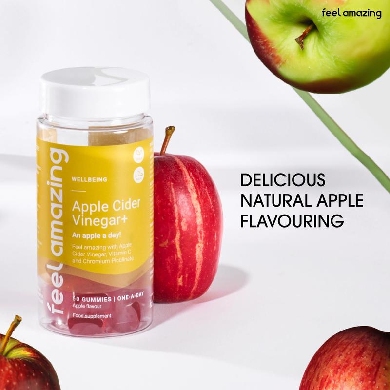 Feel Amazing Apple Cider Vinegar Gummies+ | 60 Gummies 2