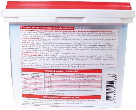 Puppy Kitten Milk Beaphar Lactol Milk Replacer Powder Vitamin Formula 250g-1kg 5