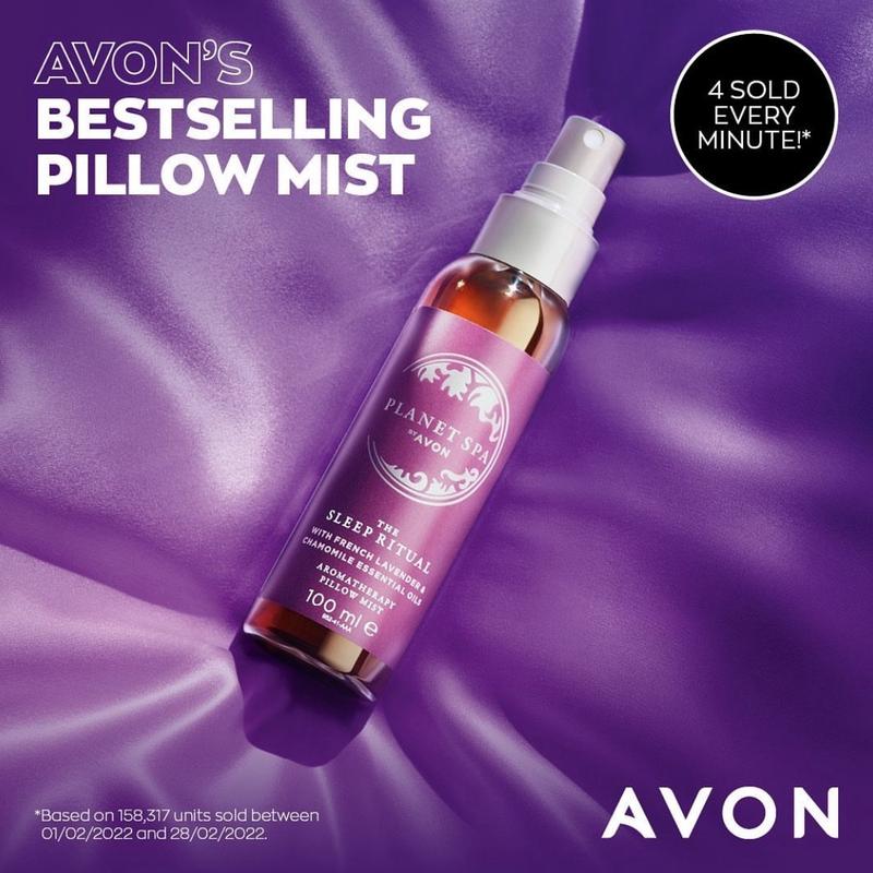 Planet Spa Sleep Ritual Pillow Mist Aromatherapy; the top-rated sleep spray hero, infused with French lavender and chamomile essential oils to help you get the beauty sleep you deserve. Assists sleep, ensures relaxation. oil 2