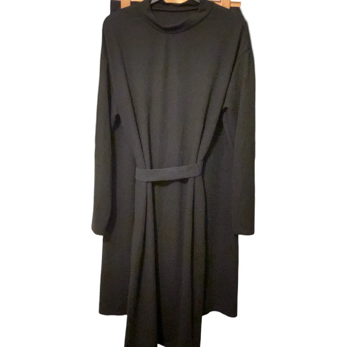 Womens Long two piece Matching Rib Co-ord Co Ord set belted Adjustable with long sleeve And Slit Modest Fashion Comfort Womenswear Ribbed Suits Palazzo