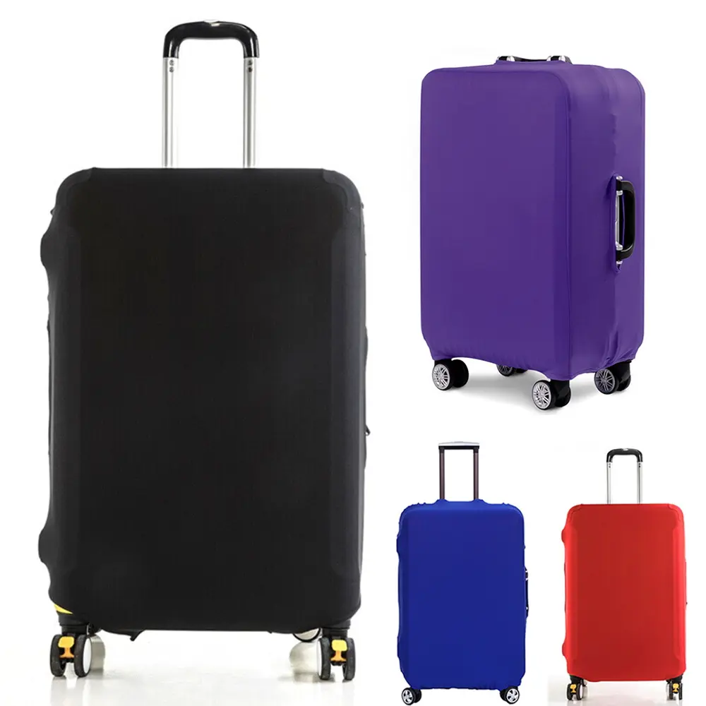 Travel Trolley Case Cover Protector Washable Suitcase Cover Luggage Storage Covers for 18-32 Inch Luggage Cover Travel Luggage Cover Suitcase Case Protector Elastic Cover Apply for Many Size