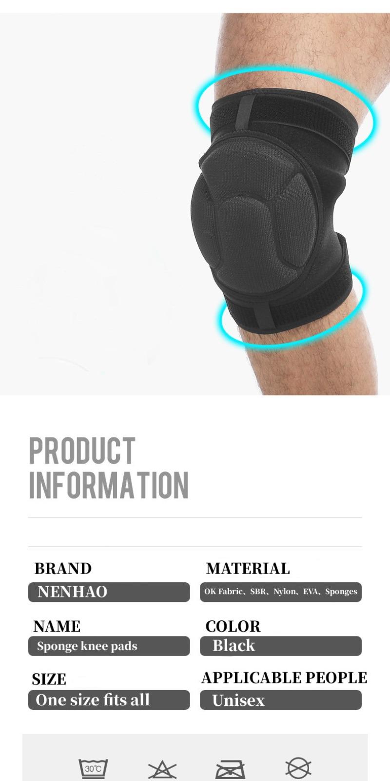 Product Introduction of High Elastic Knee Protector for Sports - Anti-Collision and Non-Slip Sponge Knee Pad 3
