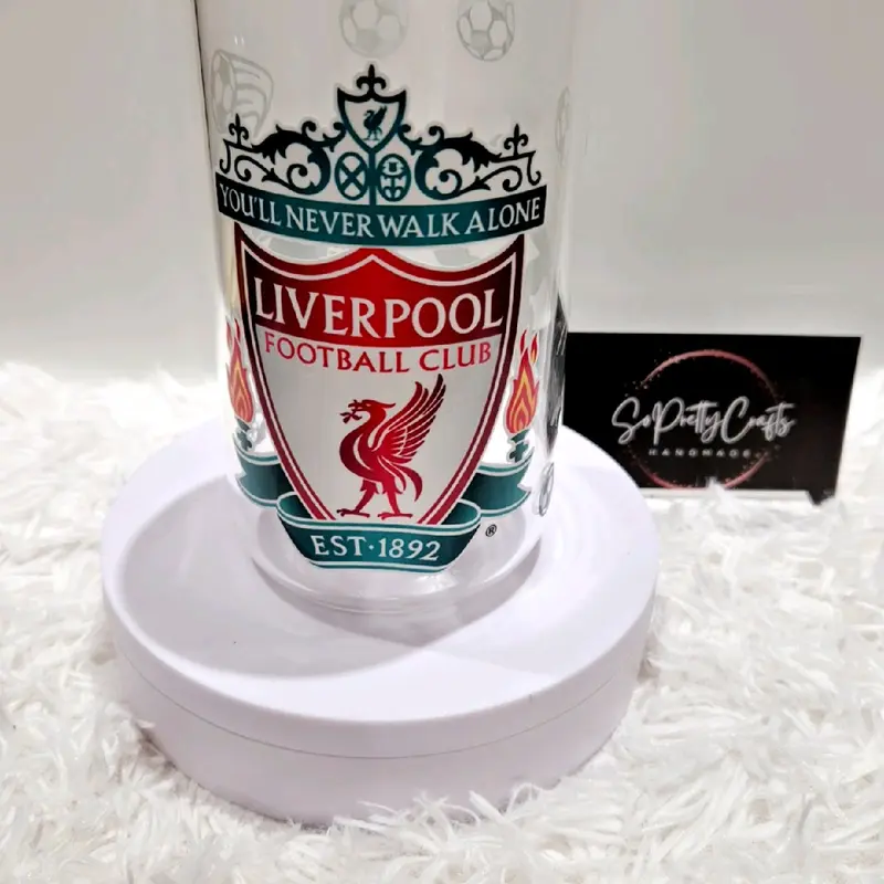 Football glass can 0