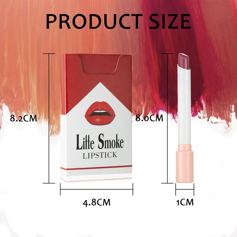 Lipstick Cigarette 4pcs HANDAIYAN Matte Velvet Long Lasting Waterproof Makeup Gift Gloss 3