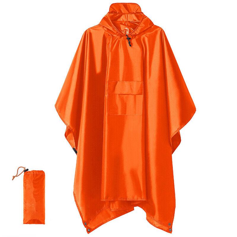Product Introduction of 3 in 1 Rain Poncho Rainwear Raincoat Waterproof Bicycle Cover Hooded Hiking Cape 5