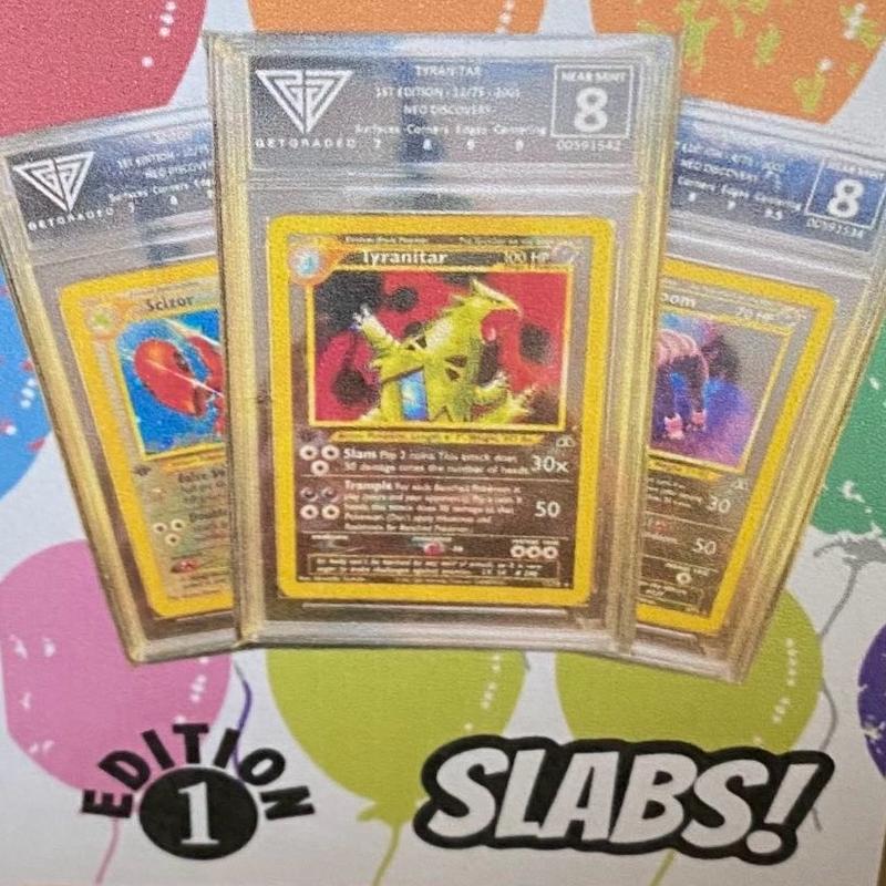 2001 Neo Discovery 1st Edition Pokémon Trading Card 'Mystery' Slab Pack (Pokémon) 1
