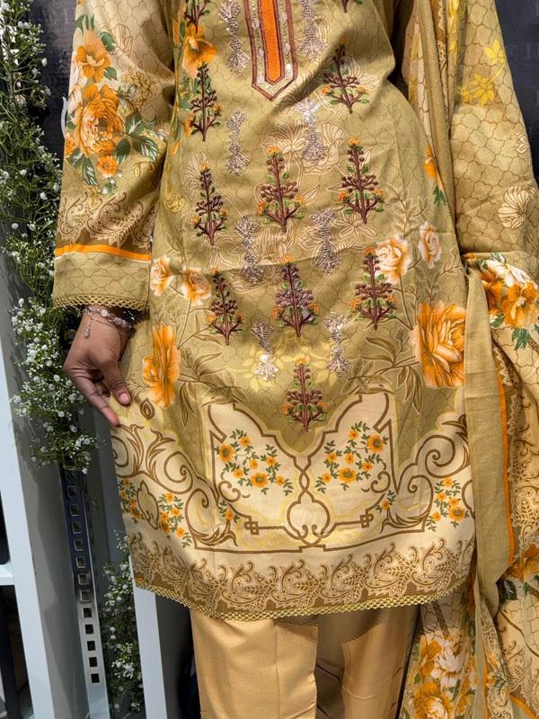 Ls-2704 Readymade Pakistani  Designer Dhanak suit 3