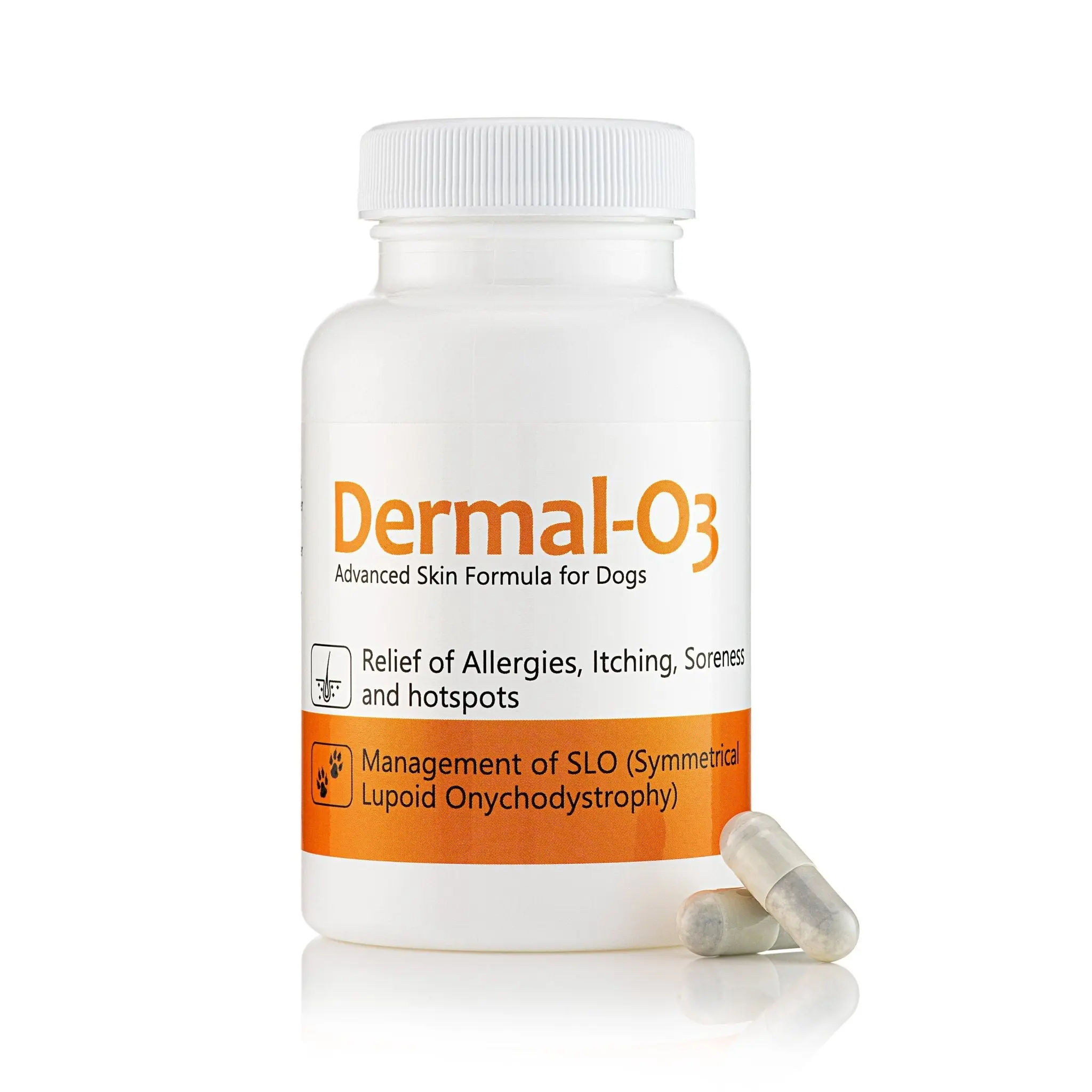 Dermal O3 - Advanced natural support for itchy skin and SLO nails in dogs
