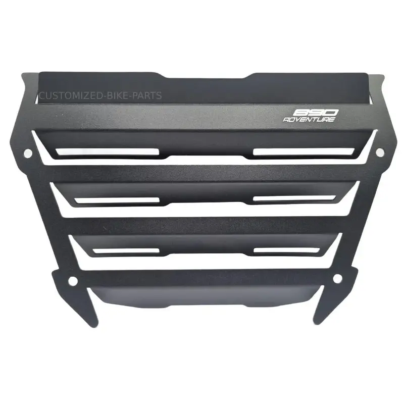 KTM 890 Adventure R S Engraved Engine Guard Bash Plate Cover Mud - Black 0