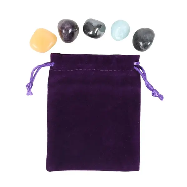 Aquarius Crystal Tumblestone Set 3