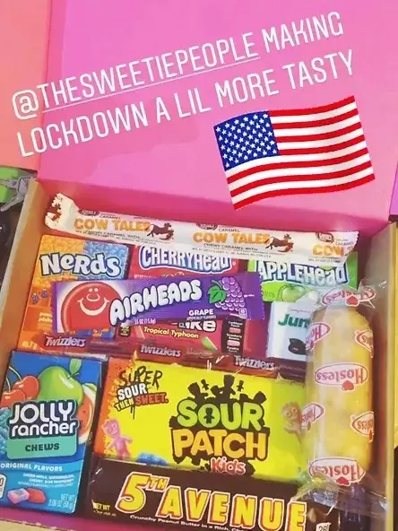 American Candy, Savoury & Drinks Snack Box 3