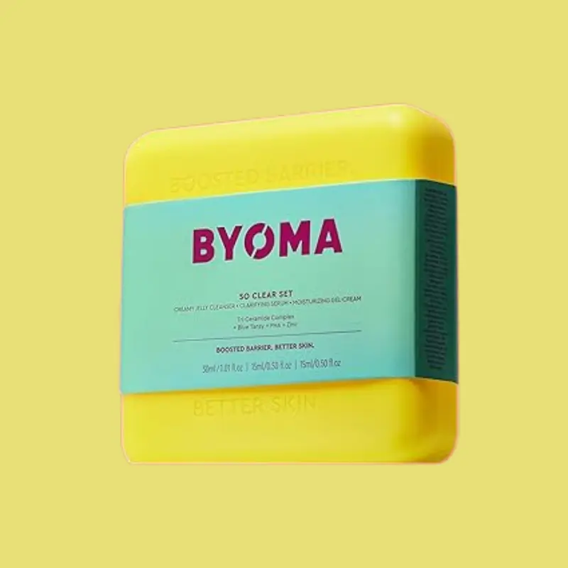 BYOMA Clarifying Starter Kit - Mini Cleanser 30ml + Mini Light Cream 15ml + Mini Clarifying Serum 15ml 3