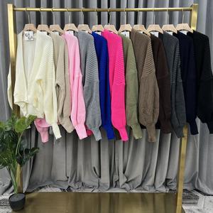 RELA RELA Oversized Slouchy Cropped Long Sleeve Cardigan UK Size 6-20 Fit Everyday Basic Knitwear