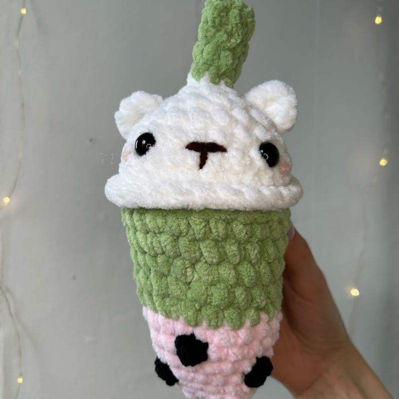 Boba Bears - Crochet Bubble Tea Bear Plushies 2