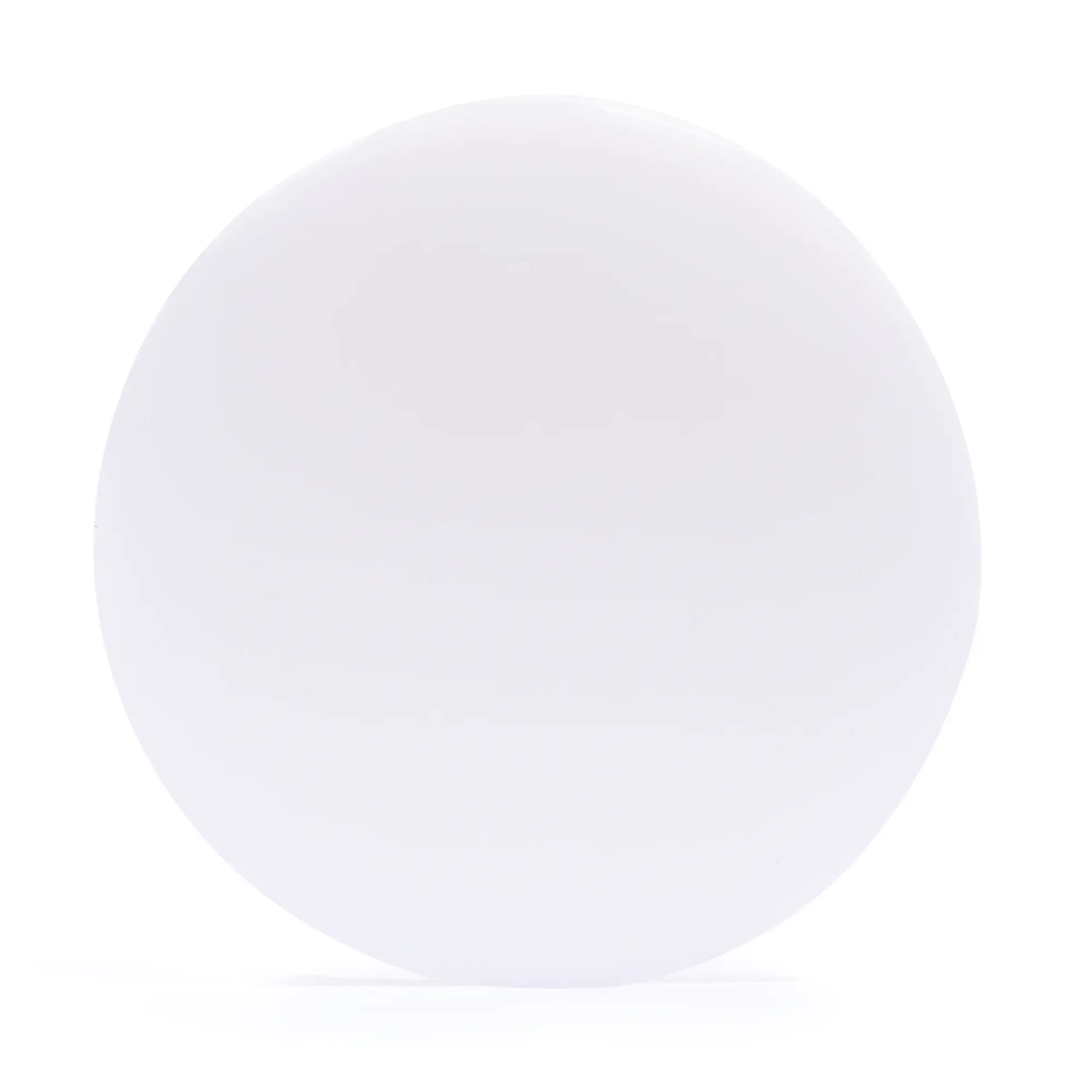 Solid White Silicone Earring Plug / Gauge - For Stretched Ears