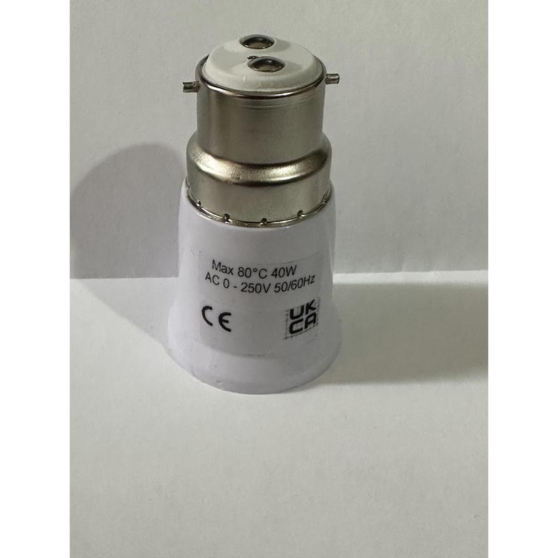 CritchCorp Smart™ V1 E27 to B22 bulb converter. Make your E27 bulb work in a B22 socket 1