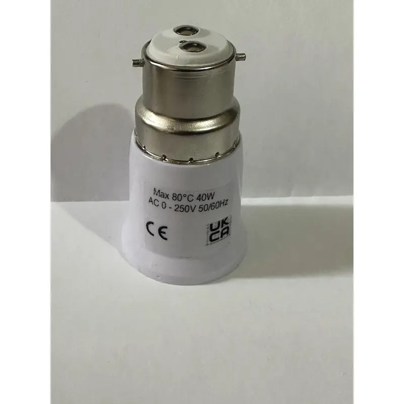 CritchCorp Smart™ V1 E27 to B22 bulb converter. Make your E27 bulb work in a B22 socket 1