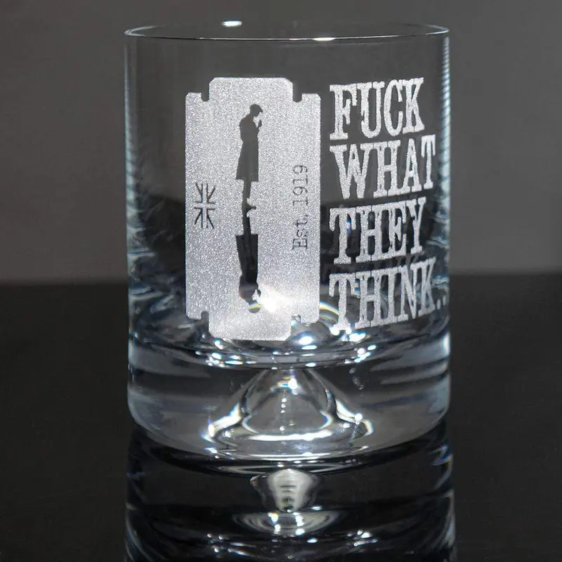 Peaky Blinders Themed Tumblers - Perfect for Fans of the Gangster Film 1
