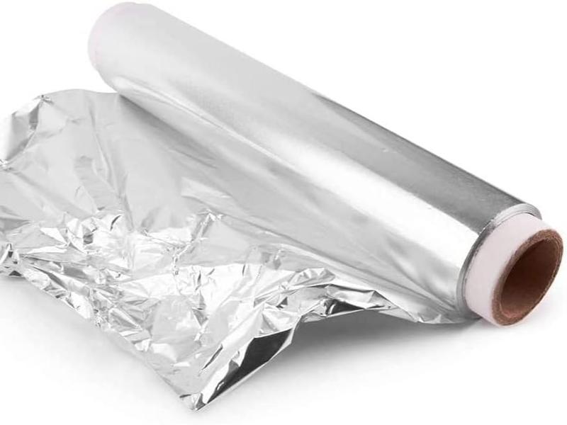 Sealapack Aluminium Foil Silver Premium Heavy Duty Ready To Use Cookware Thick Disposable Versatile Durable and Food Safe For Kitchen Catering Cooking 290mm x 15m 6