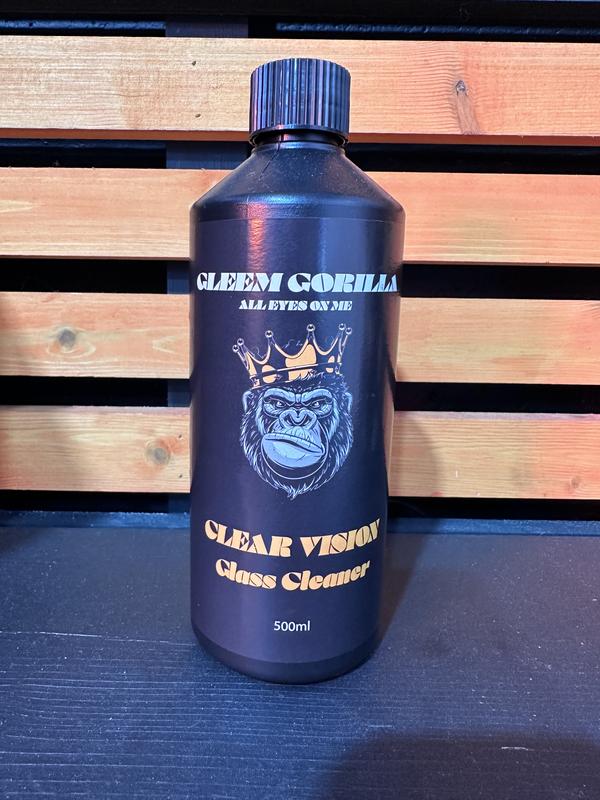 Clear Vision Glass Cleaner by Gleem Gorilla for Automotive & Motorcycle Care 0