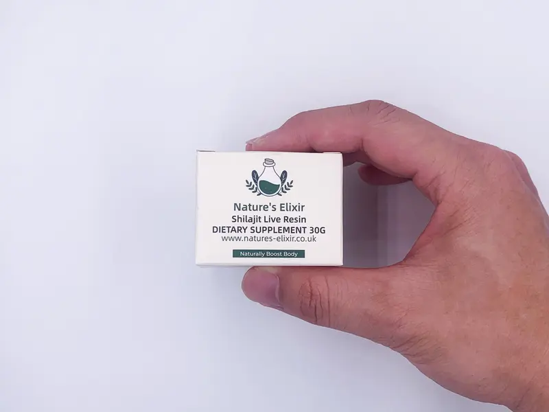 Nature's Elixir Raw Shilajit Resin 30g 50% Fulvic Acid 5