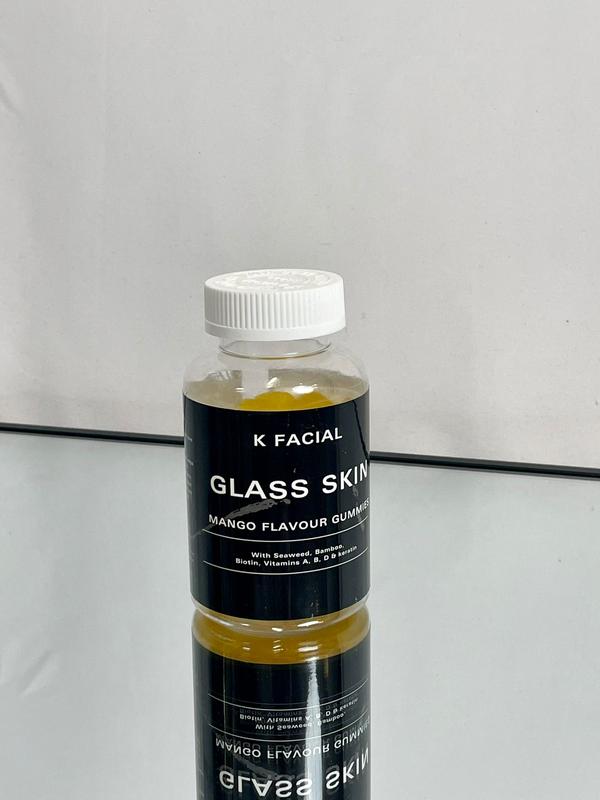 K Facial Glass Skin Vegan Collagen Gummies for Healthy Hair, Skin & Nails made with Seaweed Collagen - Mango Flavour 7
