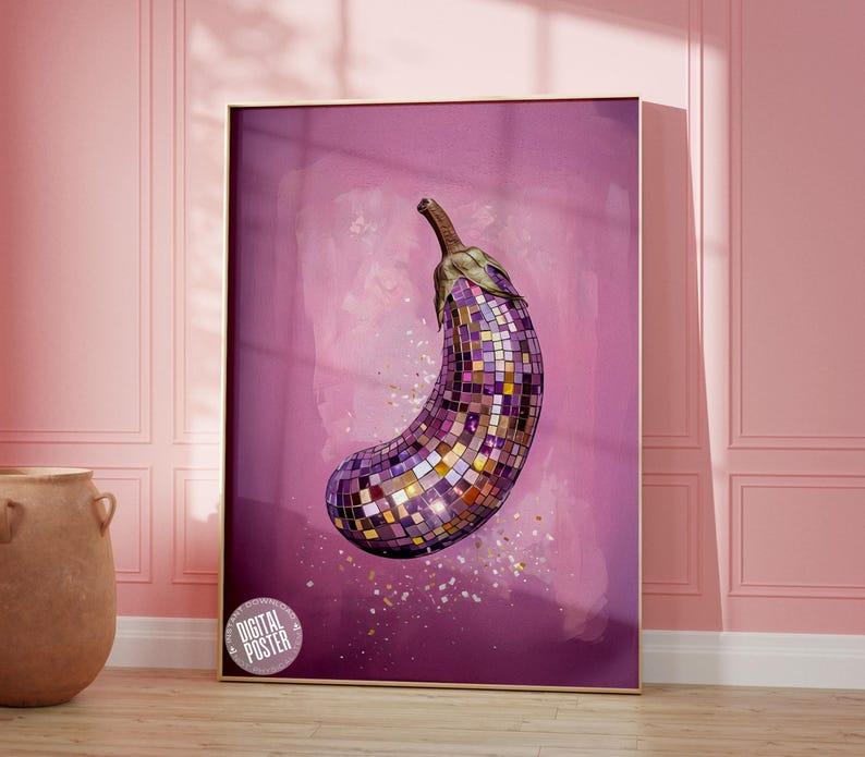 Maximalist wall art, Printable eclectic wall art, Feminist Wall Decor, Digital wall art, Colorful Poster, Trendy Poster 0