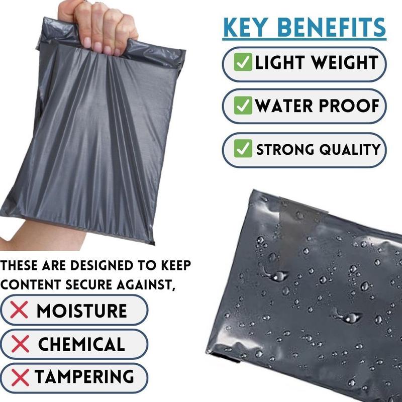 GREY MAILING BAGS STRONG POLY POSTAL POST POSTAGE SELF SEAL PACKAGING STRONG 4