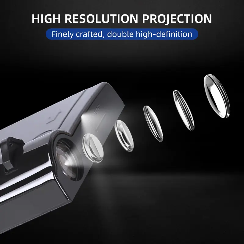 2/4Pcs Car HD Projector Lamp Car Door Wireless Welcome Light LED Decoration For Mazda 3 6 Atenza Axela Demio CX3 CX5 MP MS RX8 3