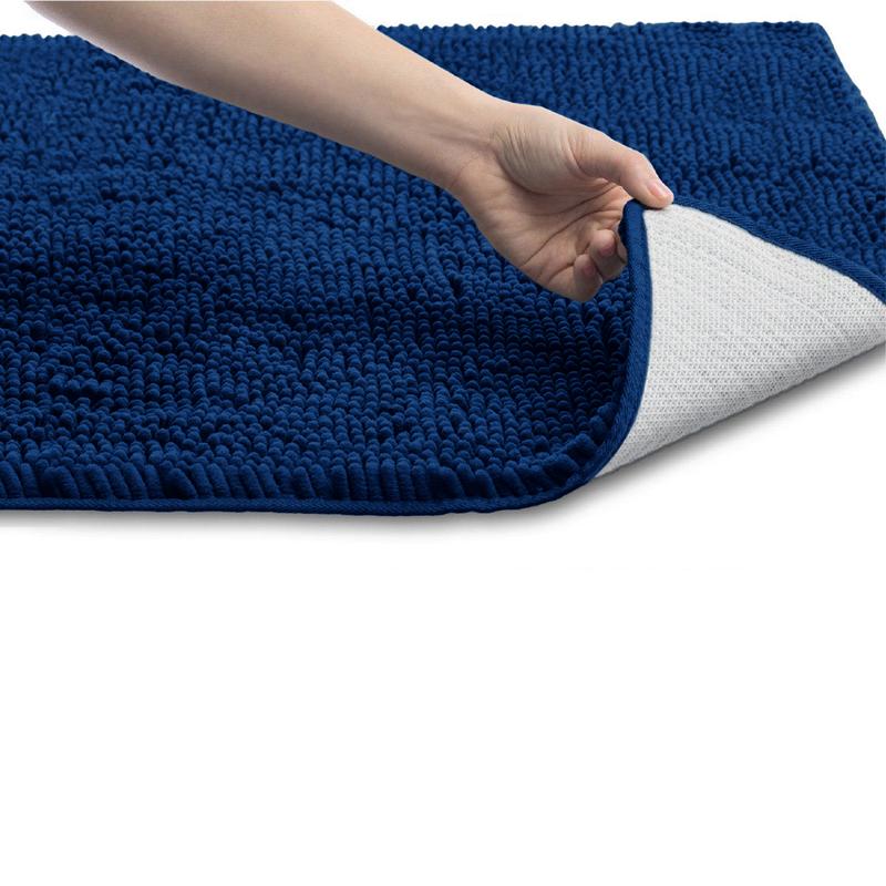 Moonlight Bedding Bath Mats Non Slip Anti Mould – Chenille Shower Mats Machine Washable Bathroom Mats Super Absorbent Extra Soft Fluffy Bathmats Cosy Nature 2