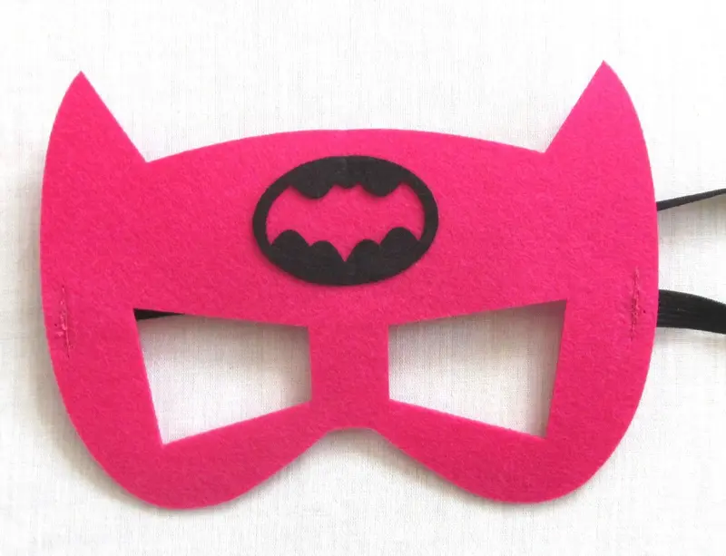 Kids Fancy Dress Face Masks-Boys Girls Superhero Felt  Eye Mask Party Movie character dress up accessories Comfortable Halloween 1