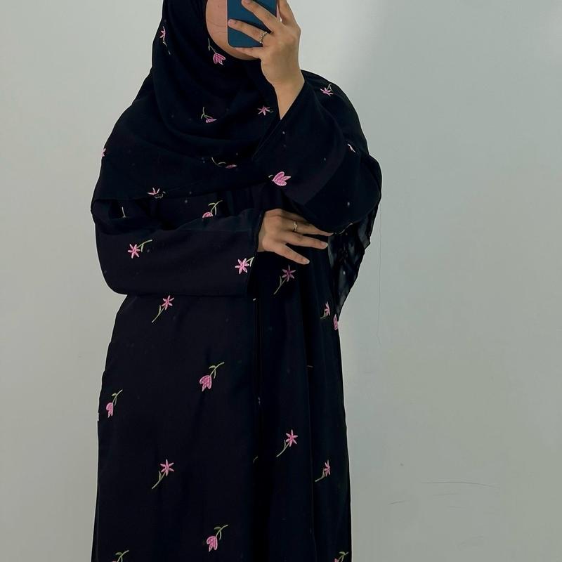 HIBA ABAYA, Modest fashion, size 50 to 60, Muslim Fashion, Womens Islamic Clothing 4