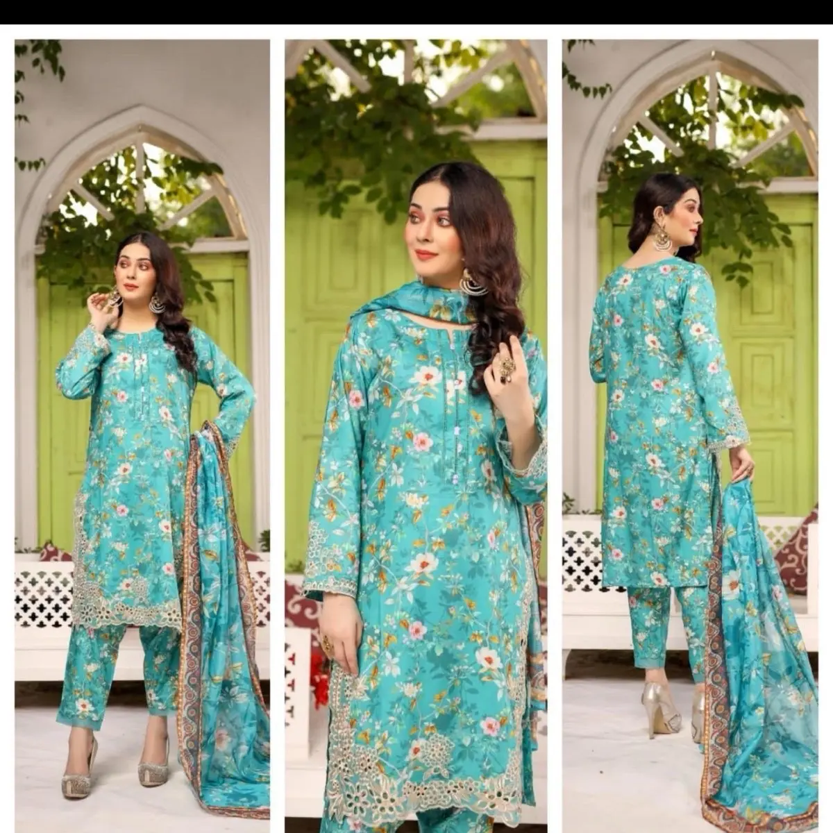 Women's Casual Comfort Linen Dress - 3 Pieces - Womenswear,