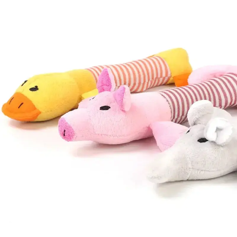 Squeak Plush Dog Toy 1