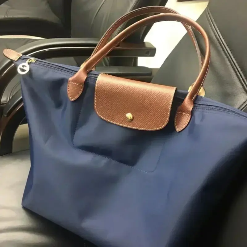 Women Folding Designer Fashion Casual Shoulder Bag High Quality Nylon Handbags Sac Large Capacity Classic Tote Bag New 0