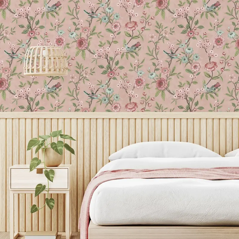Fine Decor Eleanor Pink Wallpaper FD43445 pink  wallpaper 3