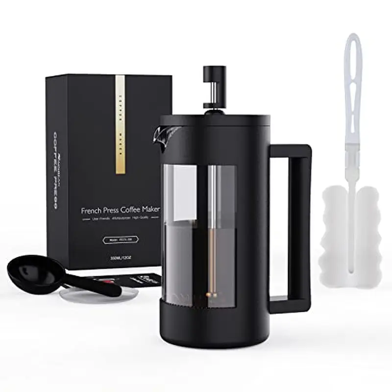 Coffee Maker, Camping Plastic Glass French Coffee Press
