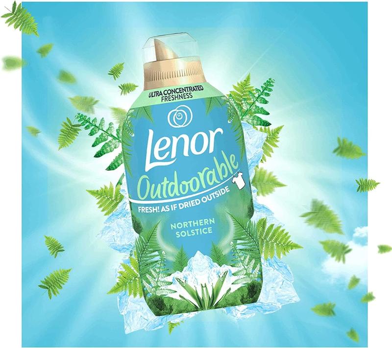 Northern Solstice Outdoorable Fabric Conditioner, 210 Washes, 490ml x 6 - Ultra Concentrated Freshness - Household Bottles Cleaning 2