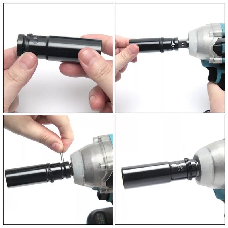 1000Nm 1/2" Cordless Electric Impact Wrench Drill Gun Ratchet Driver w/ Battery 3
