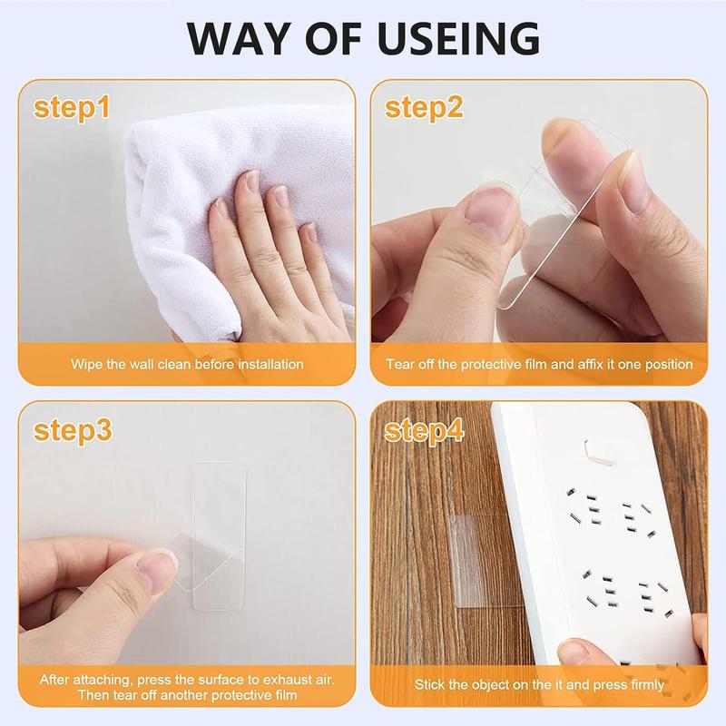 Double Sided Adhesive Tape 60 Pieces - Strong Adhesive Force 3
